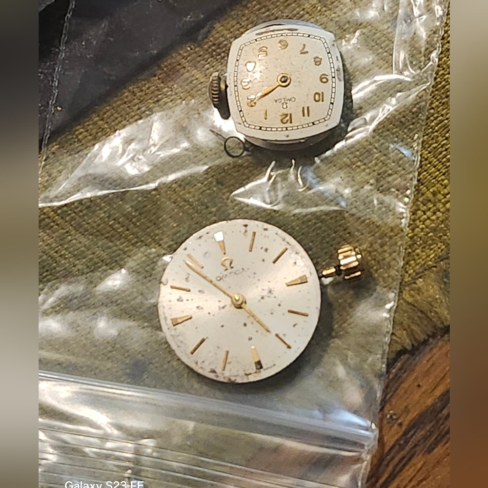 Vintage Omega Movements one works great the other one doesnt